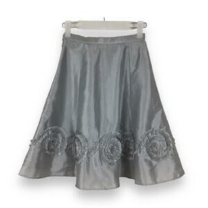 AMERICAN GIRL Taffeta Party Skirt Rosette Trimmed size 6